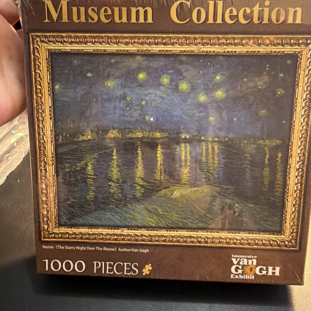 Museum Collection: The Starry Night Over the Rhone, Van Gogh